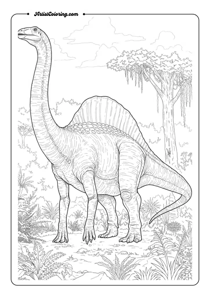 Amargasaurus Display