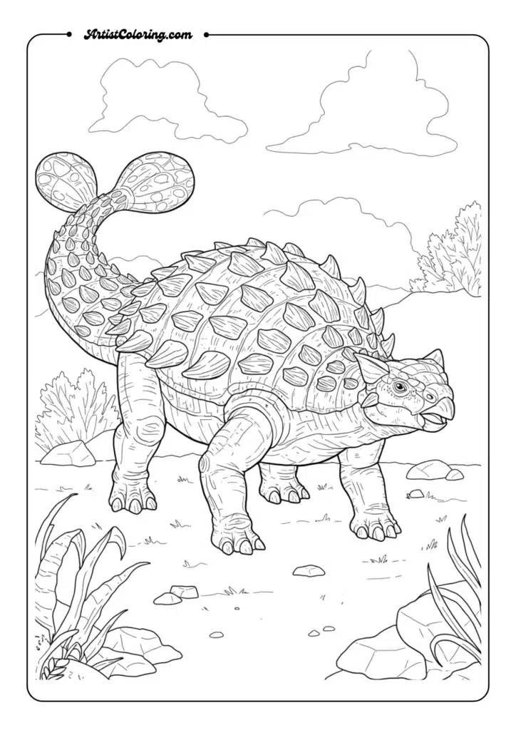 Ankylosaurus Armored Defense