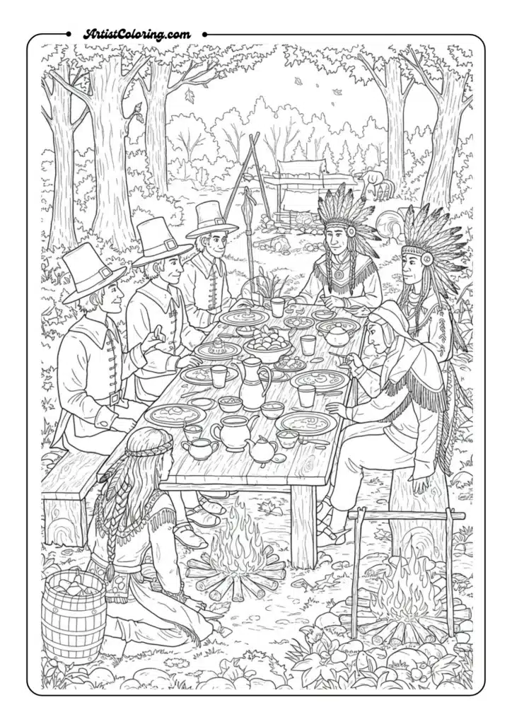 First Thanksgiving Gathering