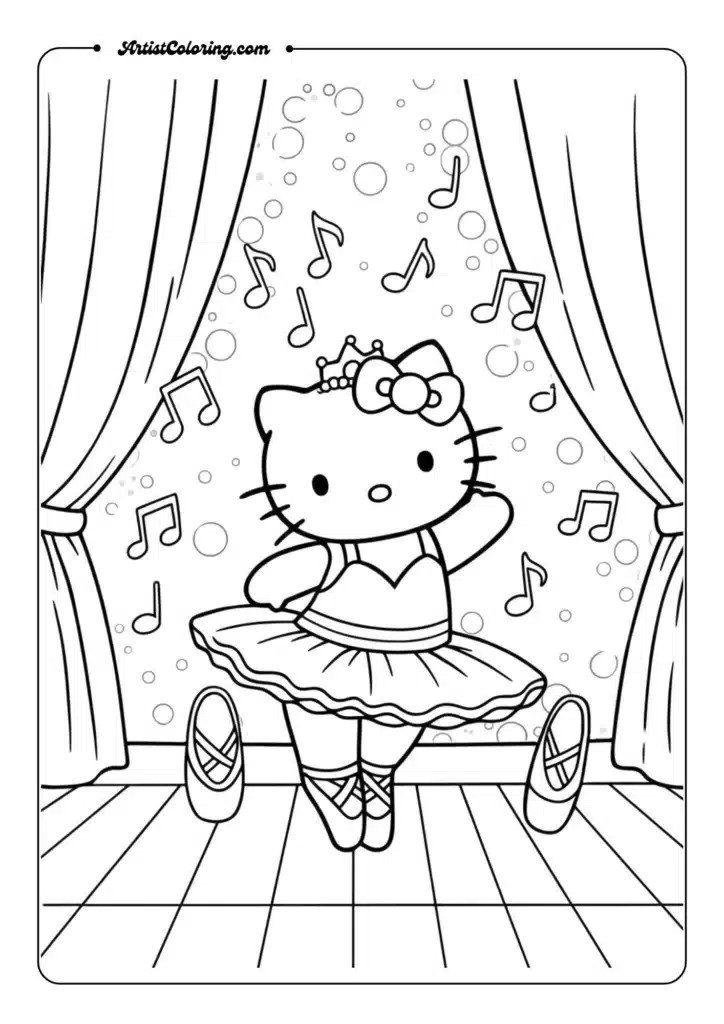 Hello Kitty Ballerina
