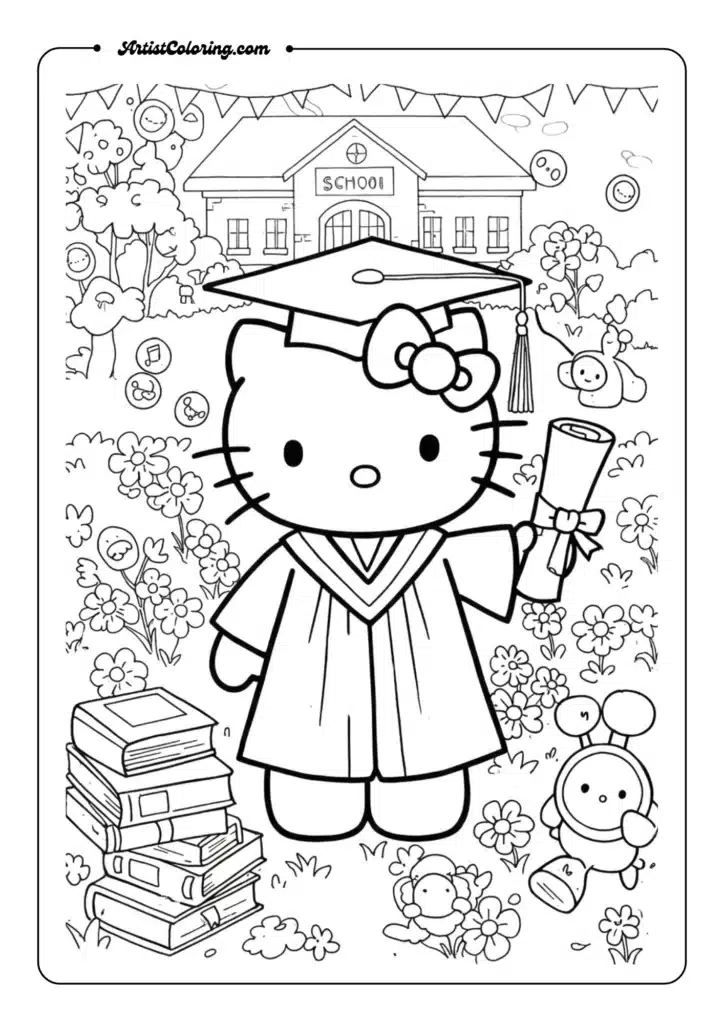 Hello Kitty Graduation