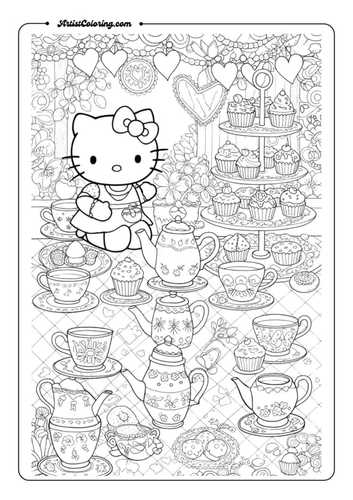 Hello Kitty Tea Party