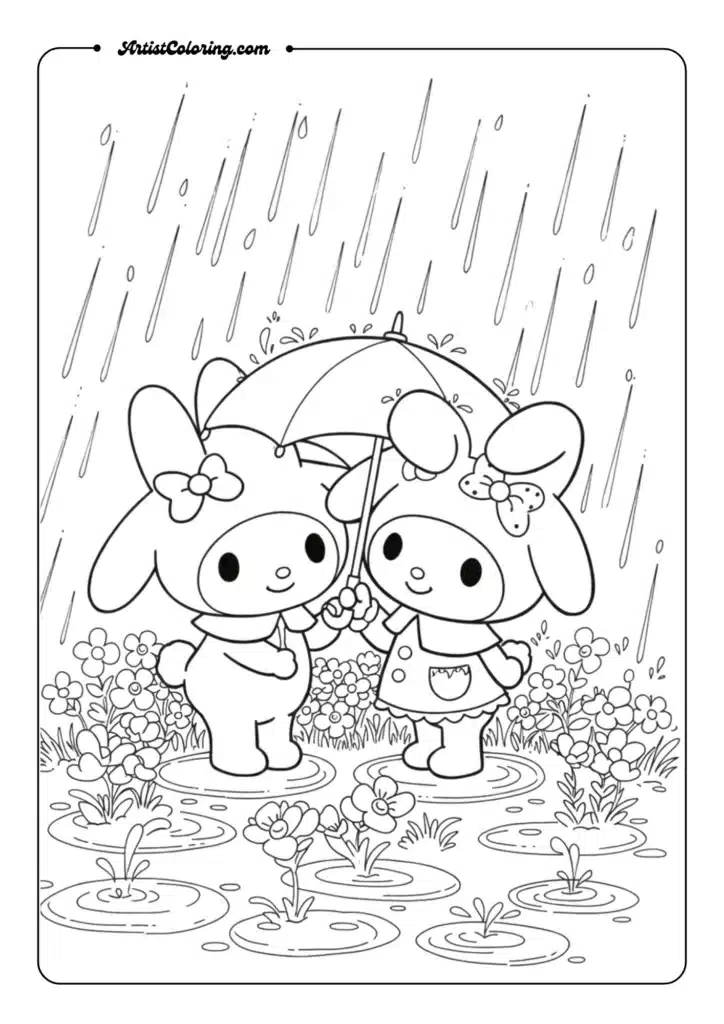 Hello Kitty and My Melody