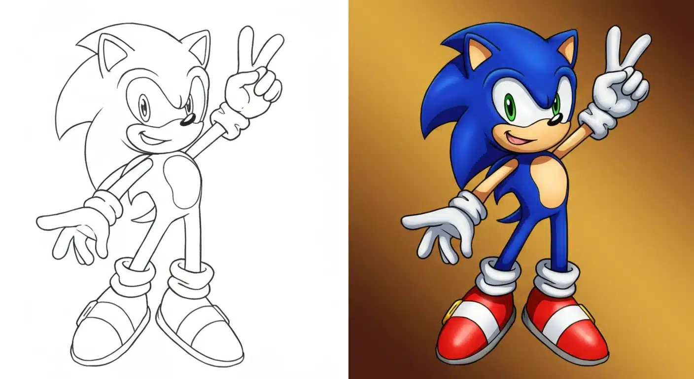 Sonic Victory Pose