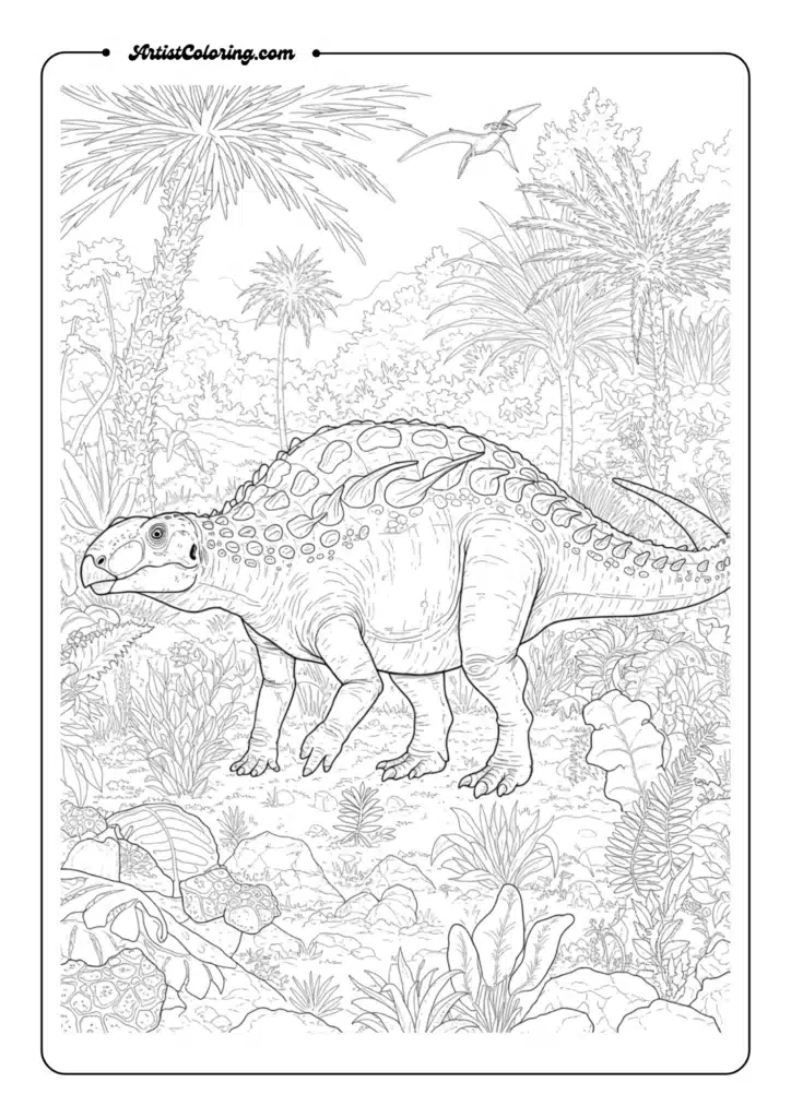 Kentrosaurus Spiky Defense