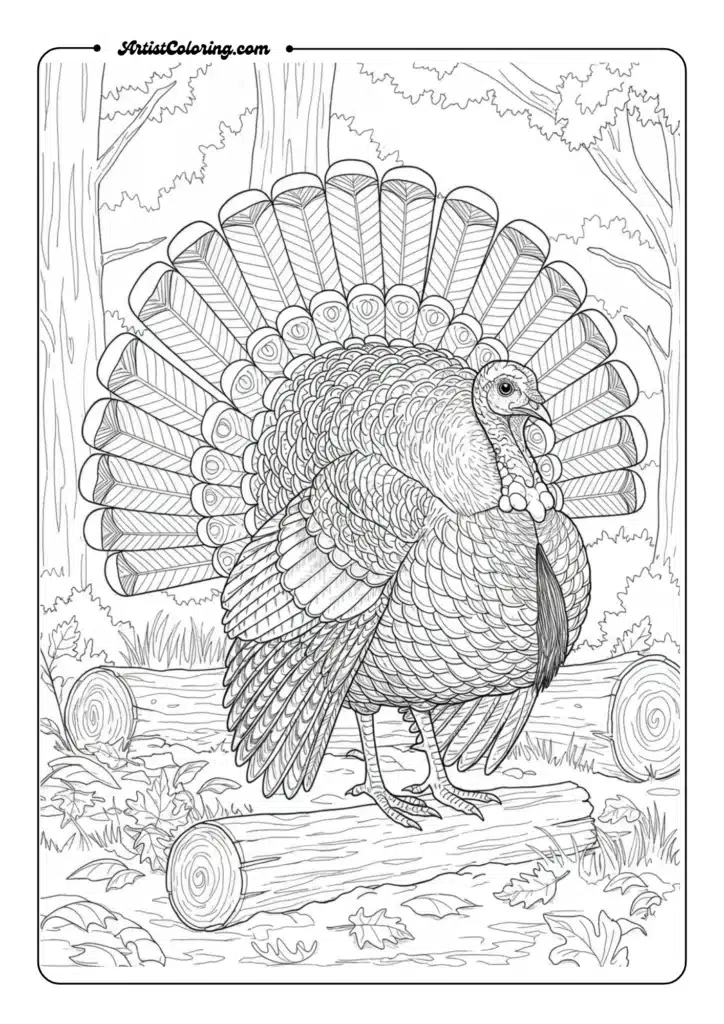 Majestic Wild Turkey