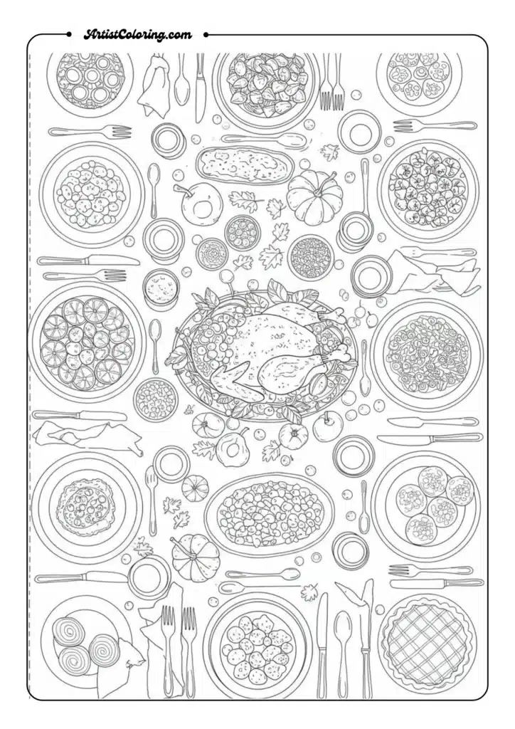 Pie Baking Scene