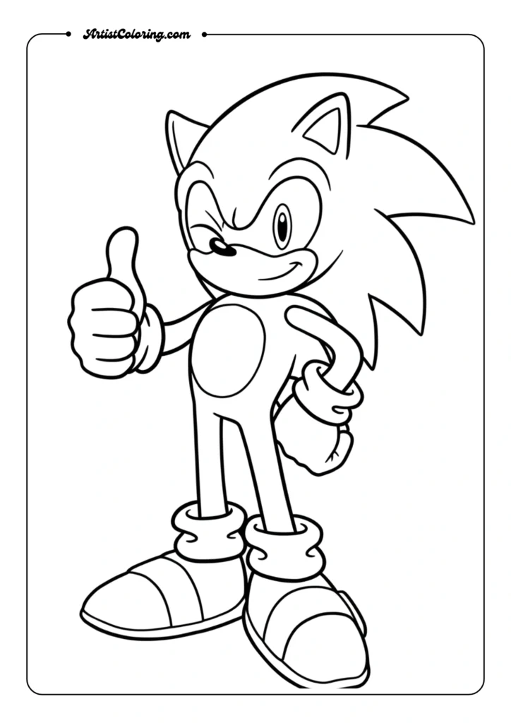 Sonic Victory Pose