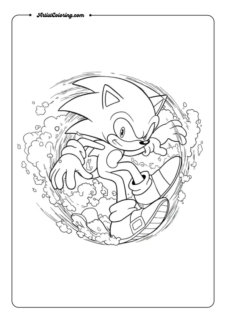 Spin Dash Charge-up