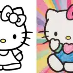 Hello Kitty Coloring Pages