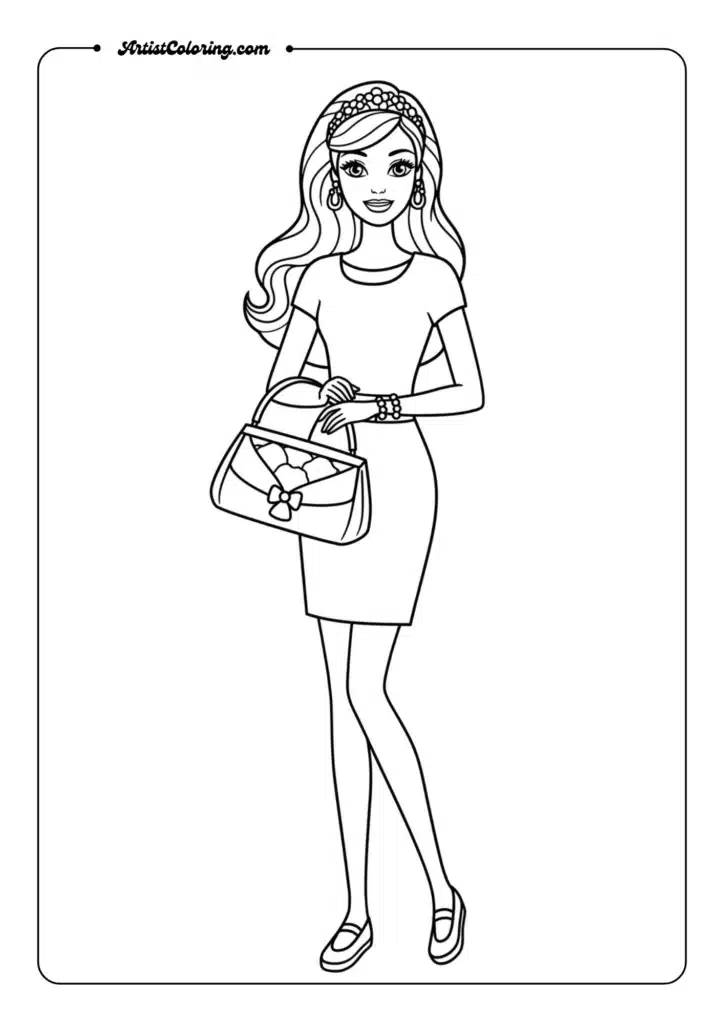 Barbie with handbag