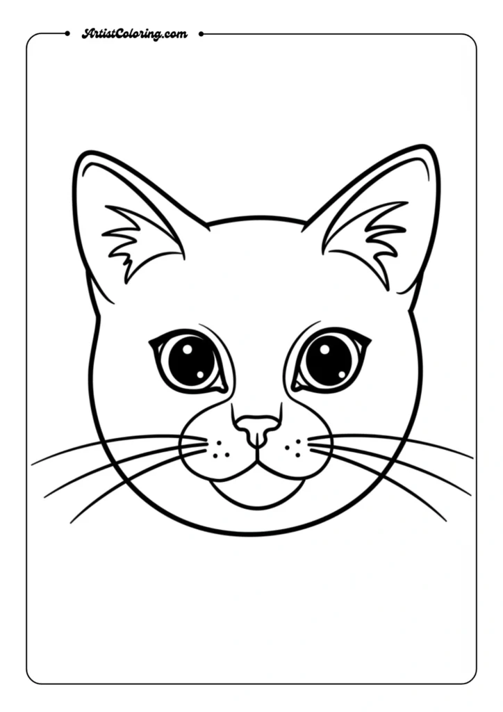 Cat Face Portrait