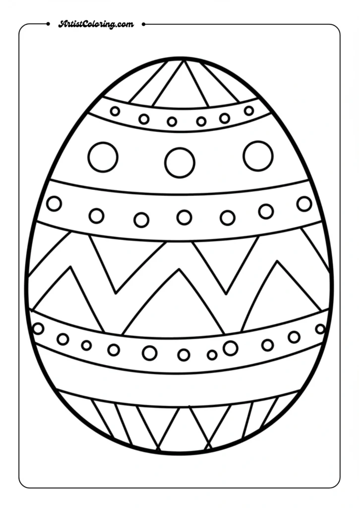 Decorated Easter Egg