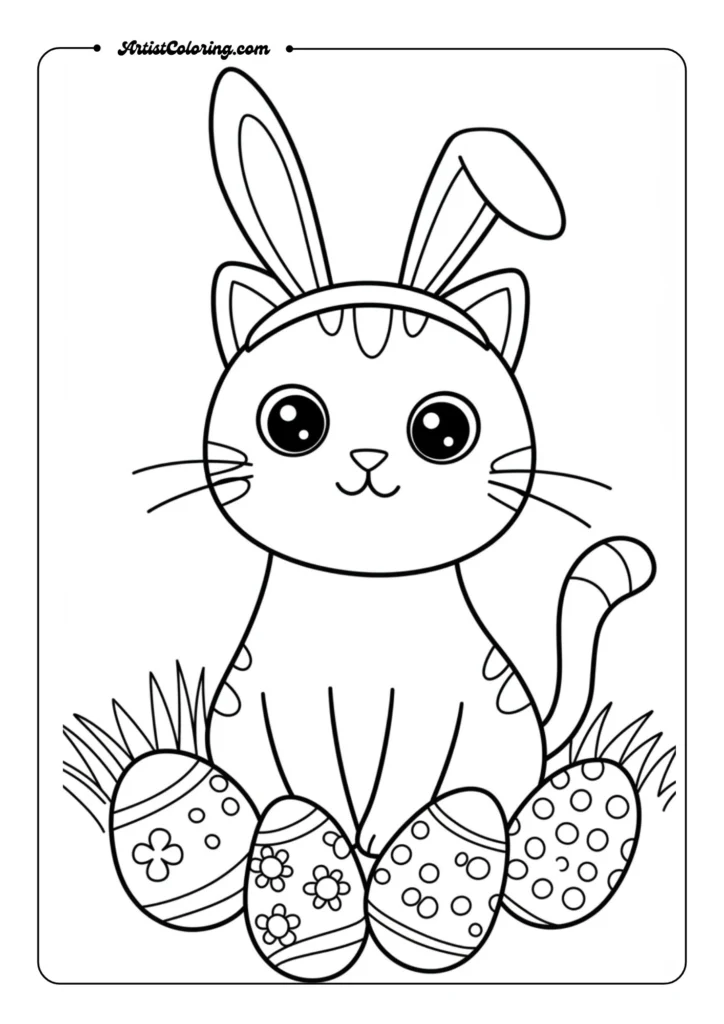 Easter Cat