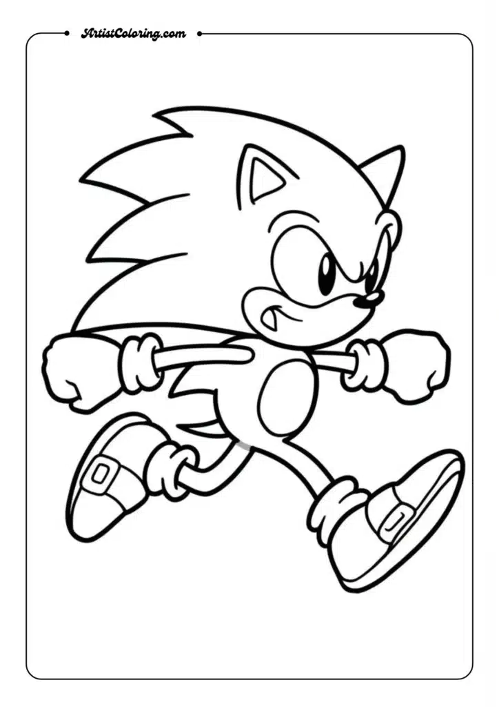 Sonic the Hedgehog running