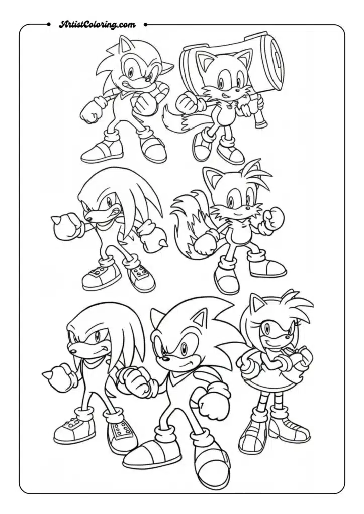 Team Sonic High Five