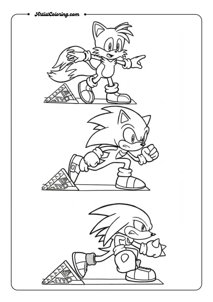 Team Sonic Racing Formation