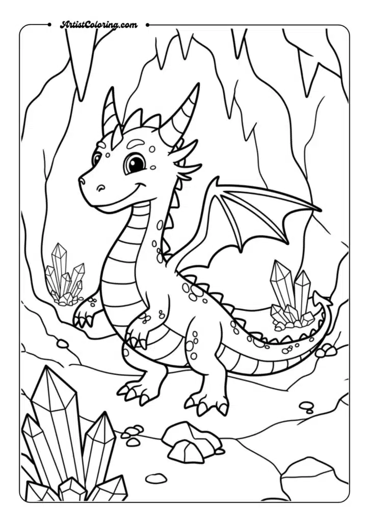 Crystal Cave Dragon