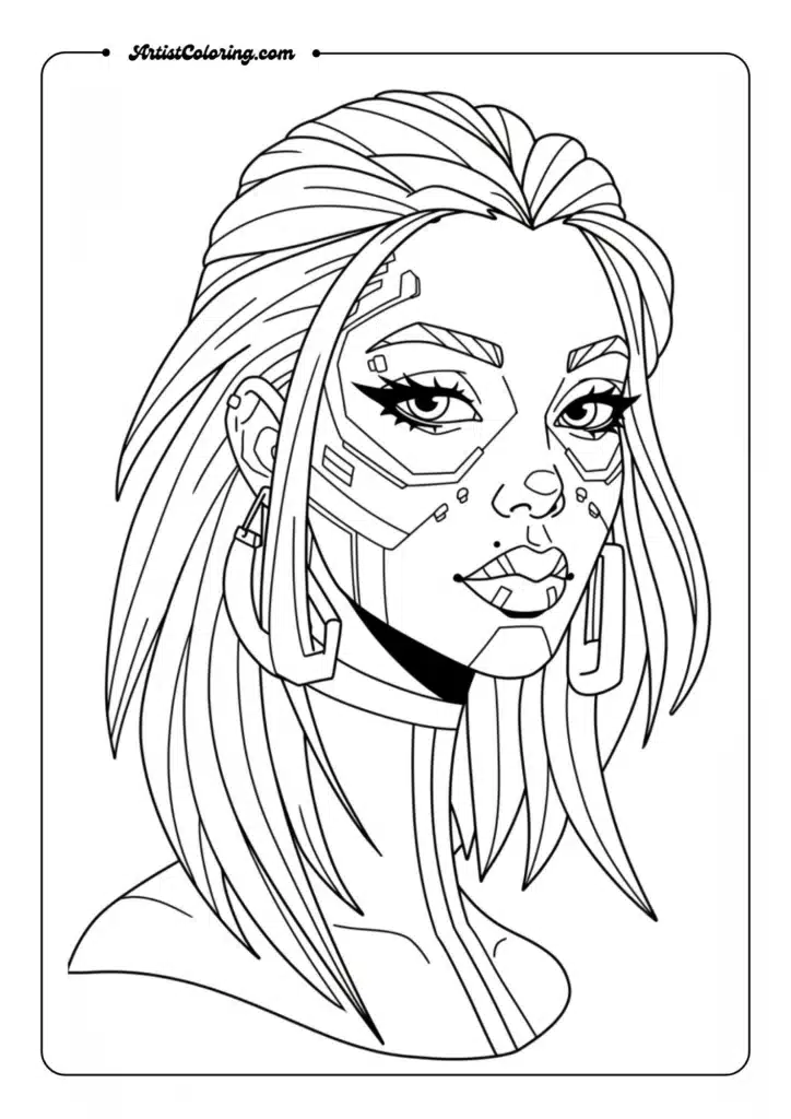 Cyberpunk Future Girl