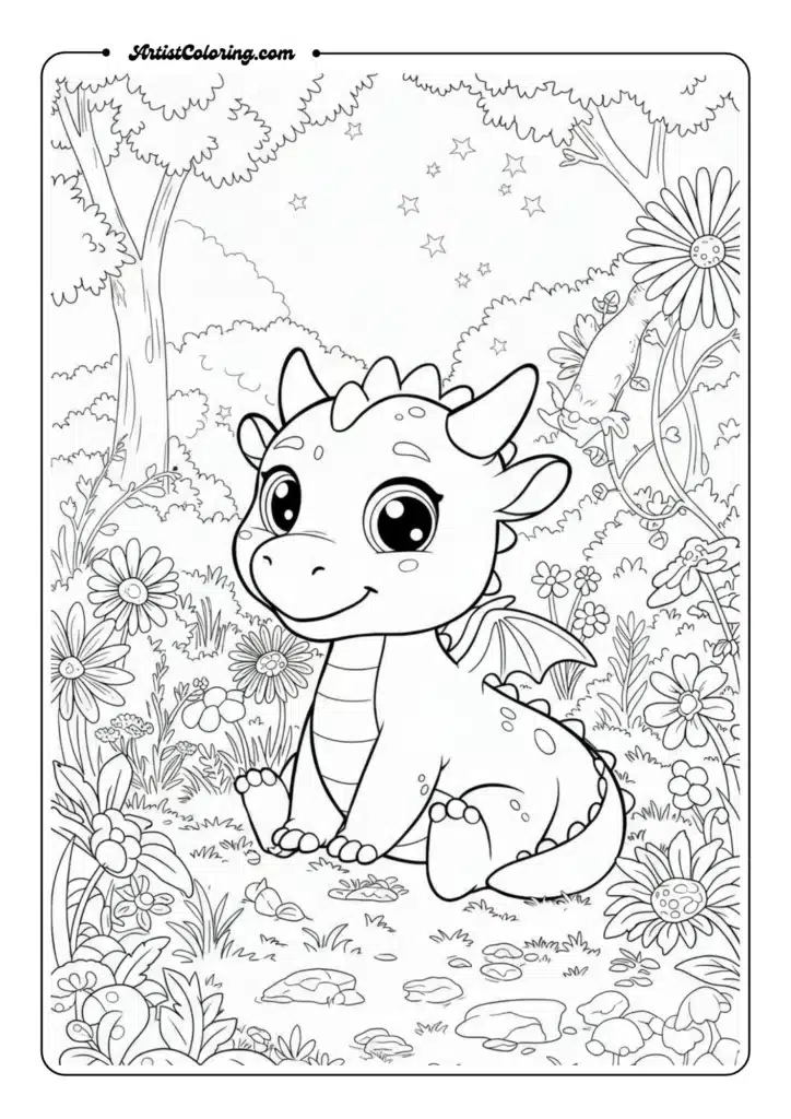 Friendly Baby Dragon