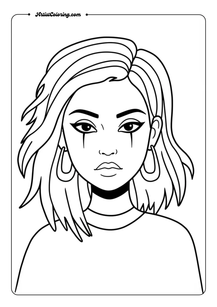 Grunge Revival Portrait