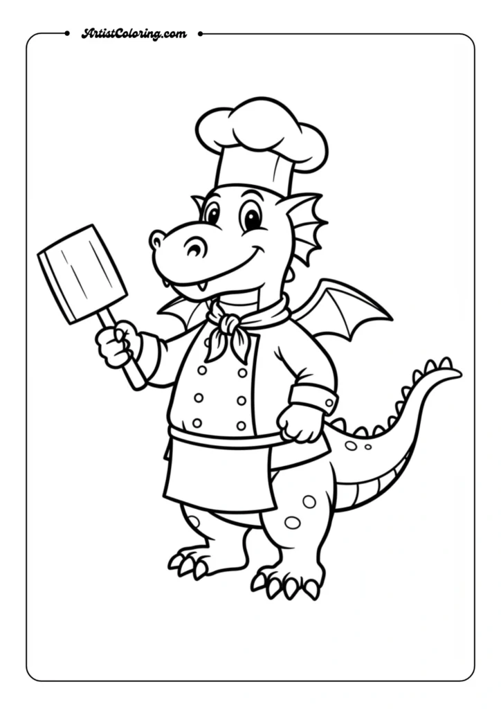Kitchen Chef Dragon