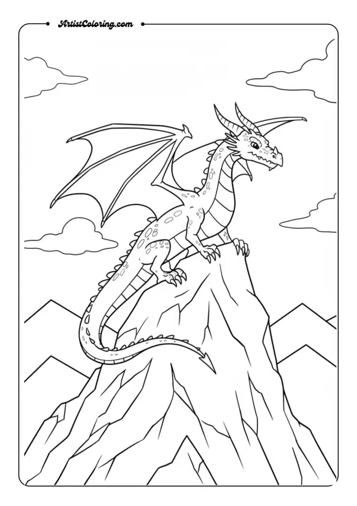 Majestic Mountain Dragon