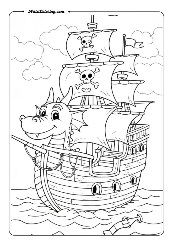 Pirate Ship Dragon