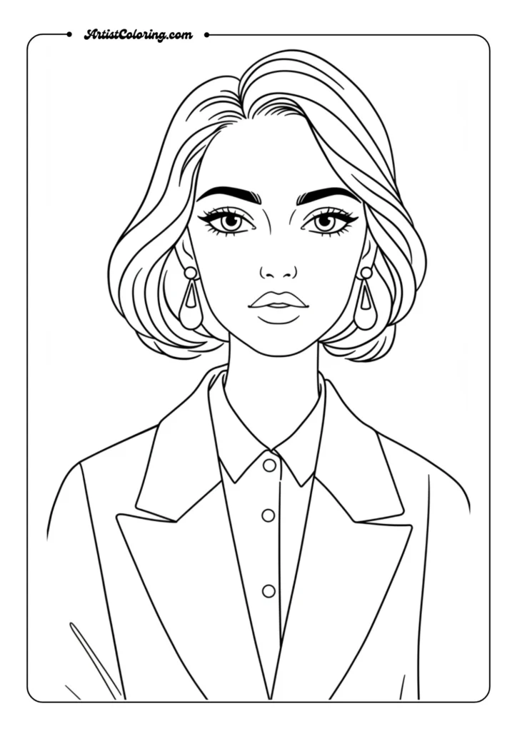Preppy Academic Girl