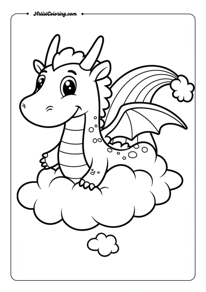 Rainbow Cloud Dragon