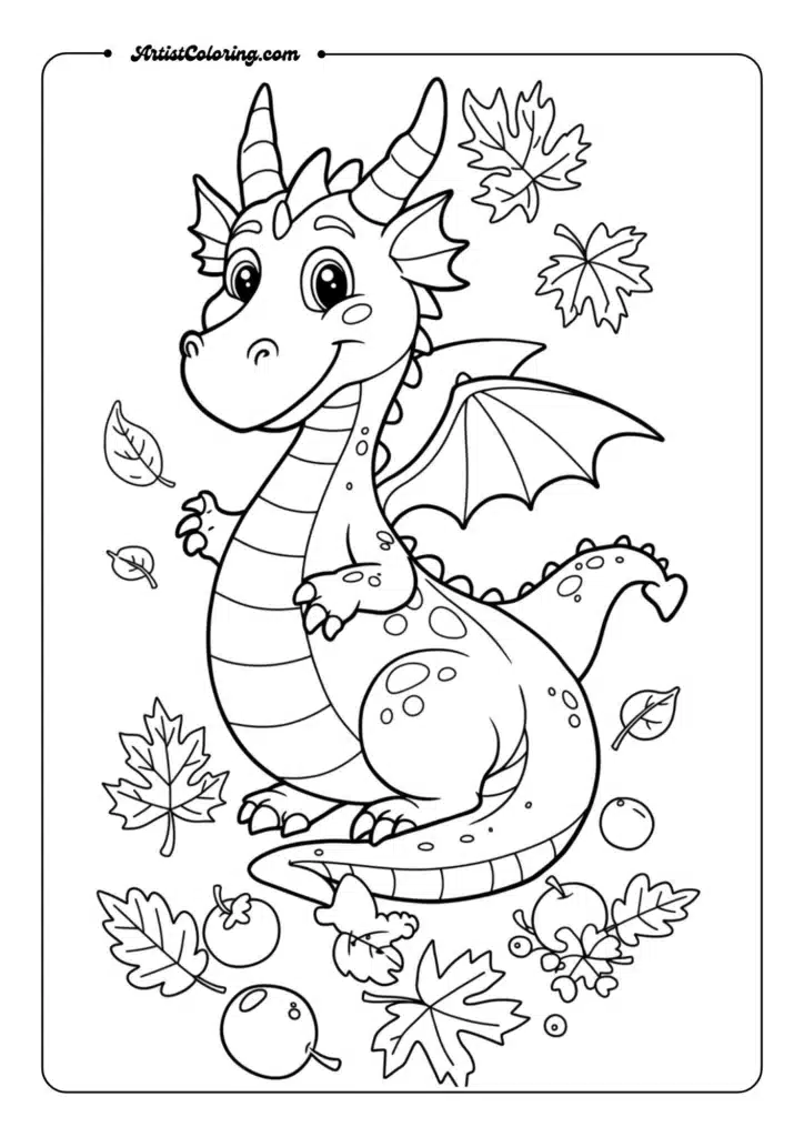 Seasonal Autumn Dragon