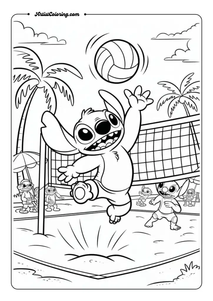 Stitch Beach Volleyball 