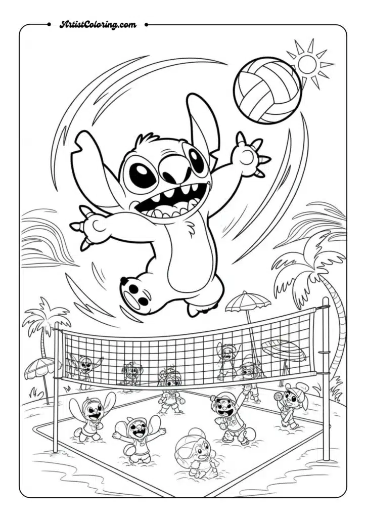 Stitch Beach Volleyball