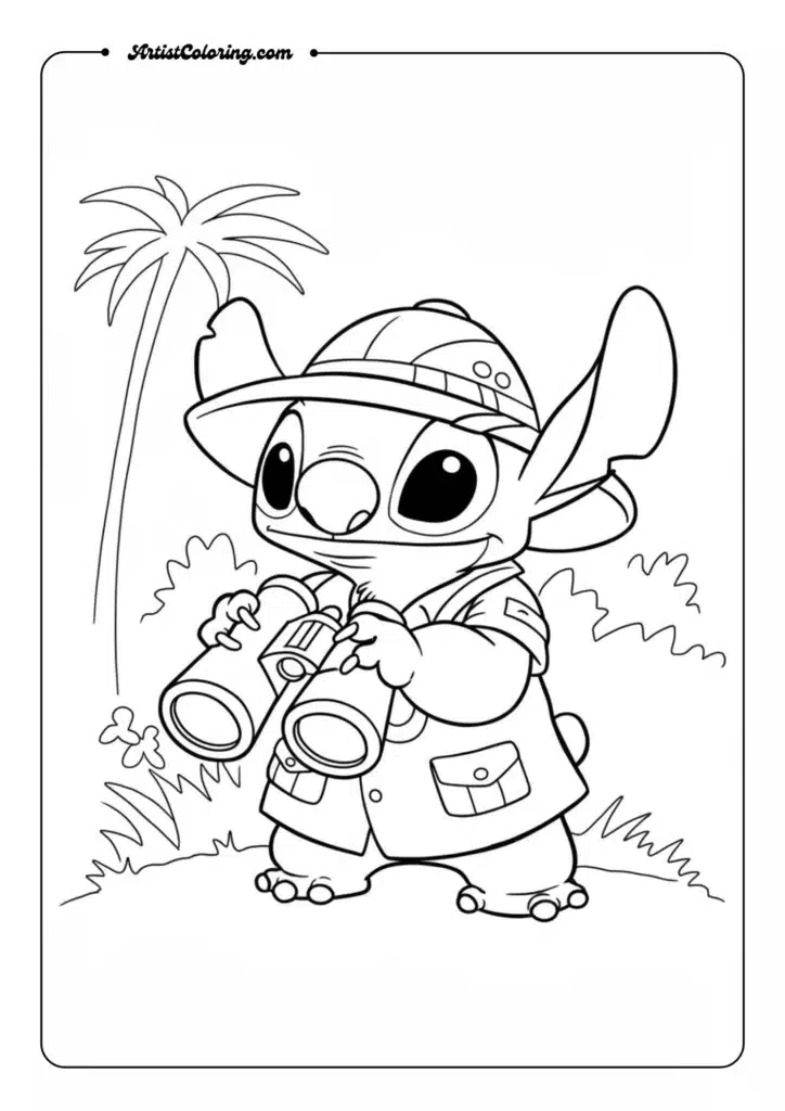 Stitch Jungle Explorer