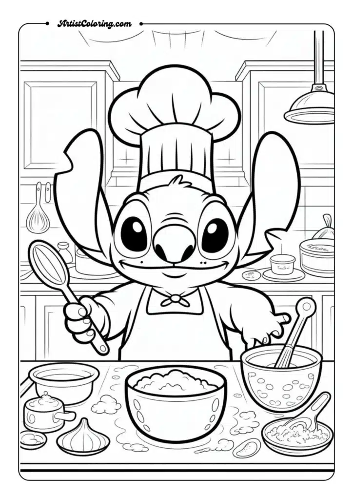 Stitch as a Chef