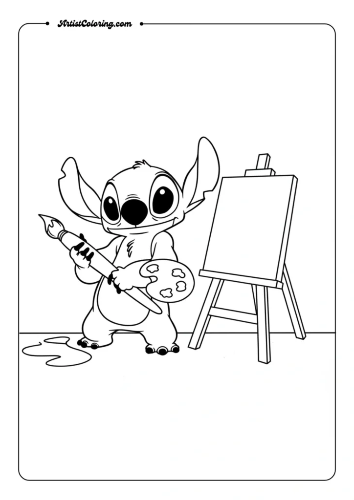 Stitch's Art Studio