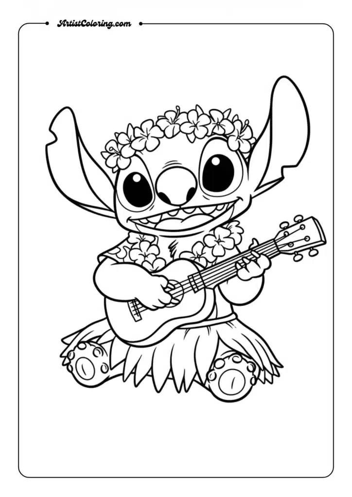 Stitch's Hawaiian Luau