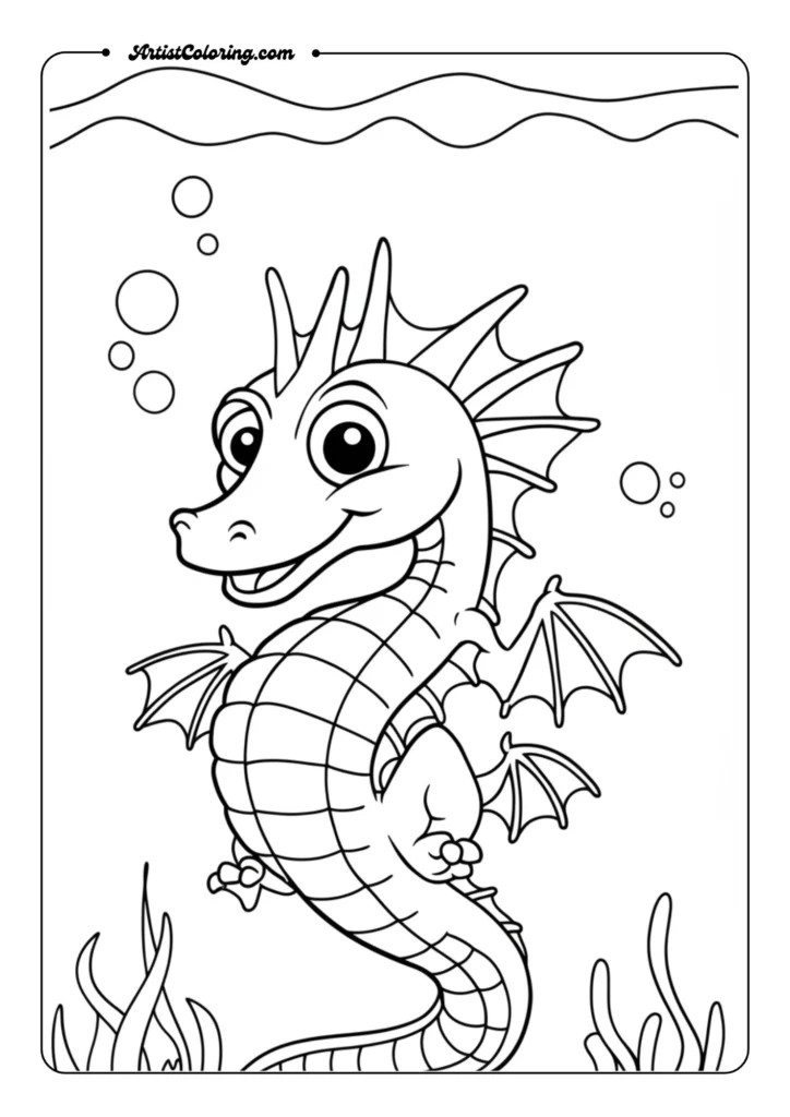 Dragon Coloring Pages